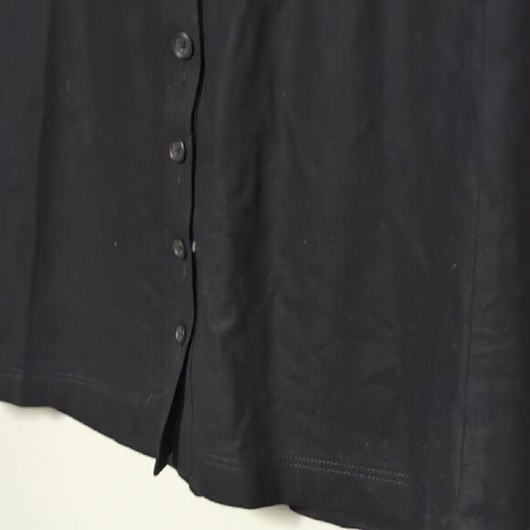 Banana Republic Black Knee-Length A-Line Skirt - Picture 2 of 6